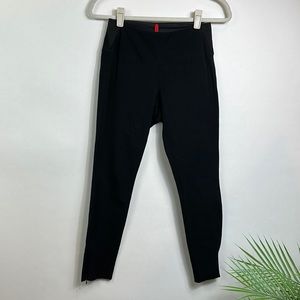 SPANX Ready to WOW Woven Till Structured Leggings Black Size S